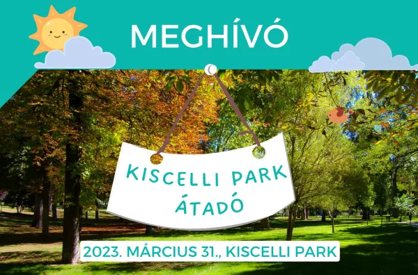 Tartsanak velünk a Kiscelli park átadóján!
