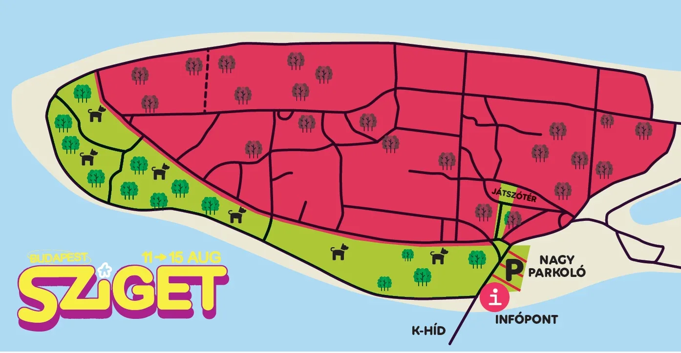 Később kezdik építeni a Sziget díszleteit – Íme, az idei fesztivál menetrendje, korlátozásai