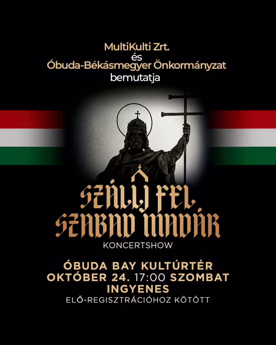 Szállj fel, szabad madár – Ingyenes ünnepi koncert október 24-én